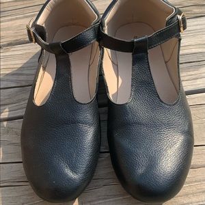 Black womens T-Strap shoes by MonkeyFeet!!